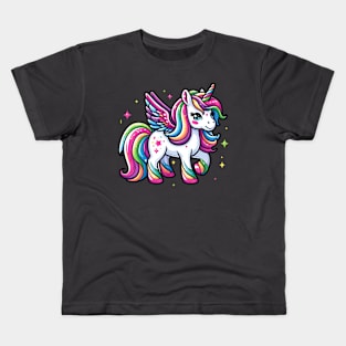 Unicorn S01 D82 Kids T-Shirt